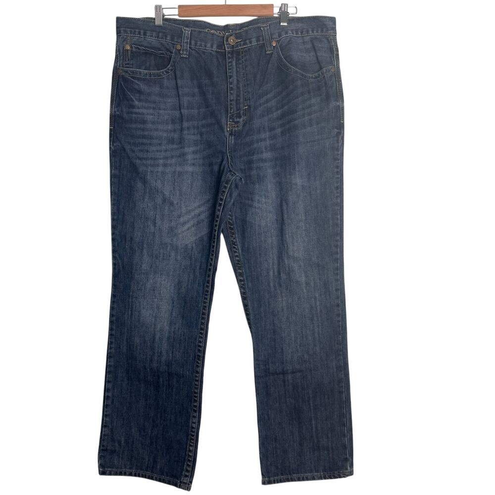 Cozy‎ James Men Jean 40x32 Stright Leg Dark Blue Western Denim
